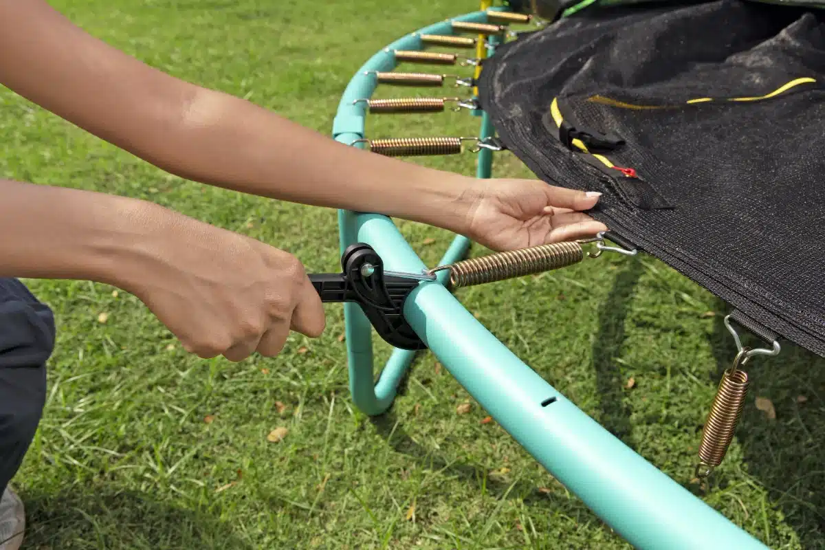 טרמפולינה 8 פיט 2.44 מטר - 2.20X2.44 | Xtreme air trampolin Bestway – תמונה 6