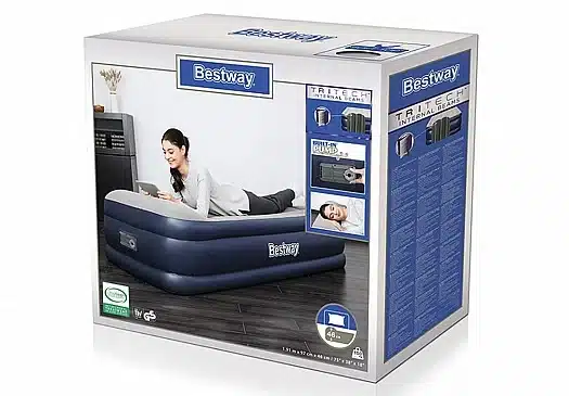מזרן מתנפח יחיד עם משאבה מובנית | Bestway INDOOR Airbeds – דגם Twin – תמונה 4
