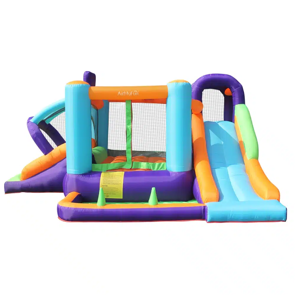 מתנפח יבש עם שתי מגלשות - Air My Fun | מק״ט D82003 – תמונה 6