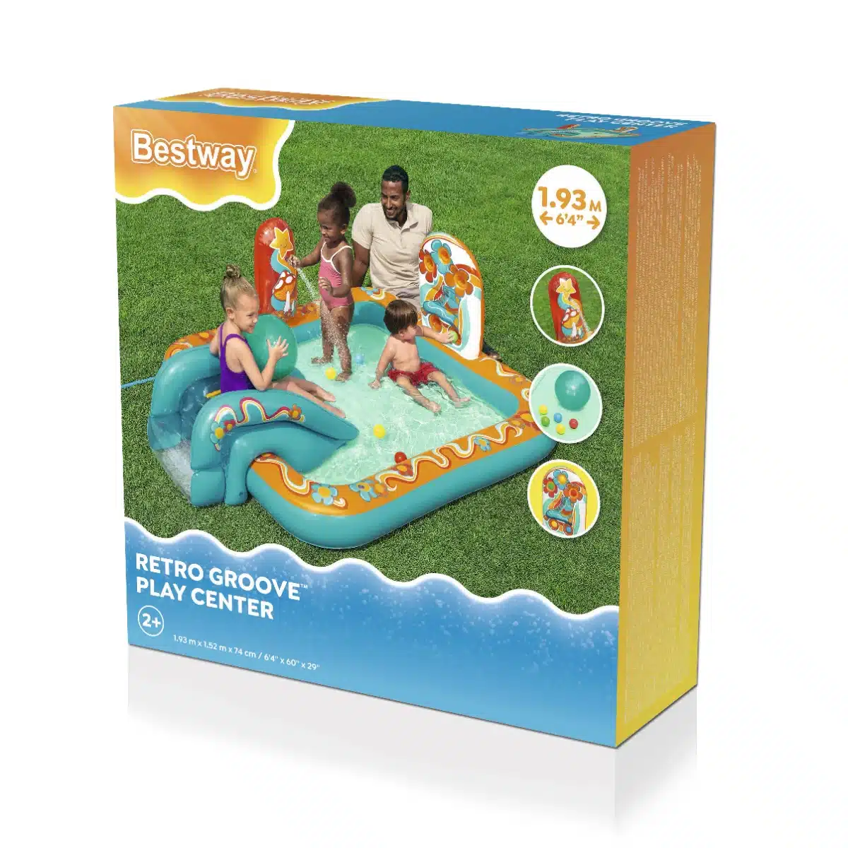 בריכת פעילות לילדים דיסקו | Disco Play Centerּ | BESTWAY – תמונה 4