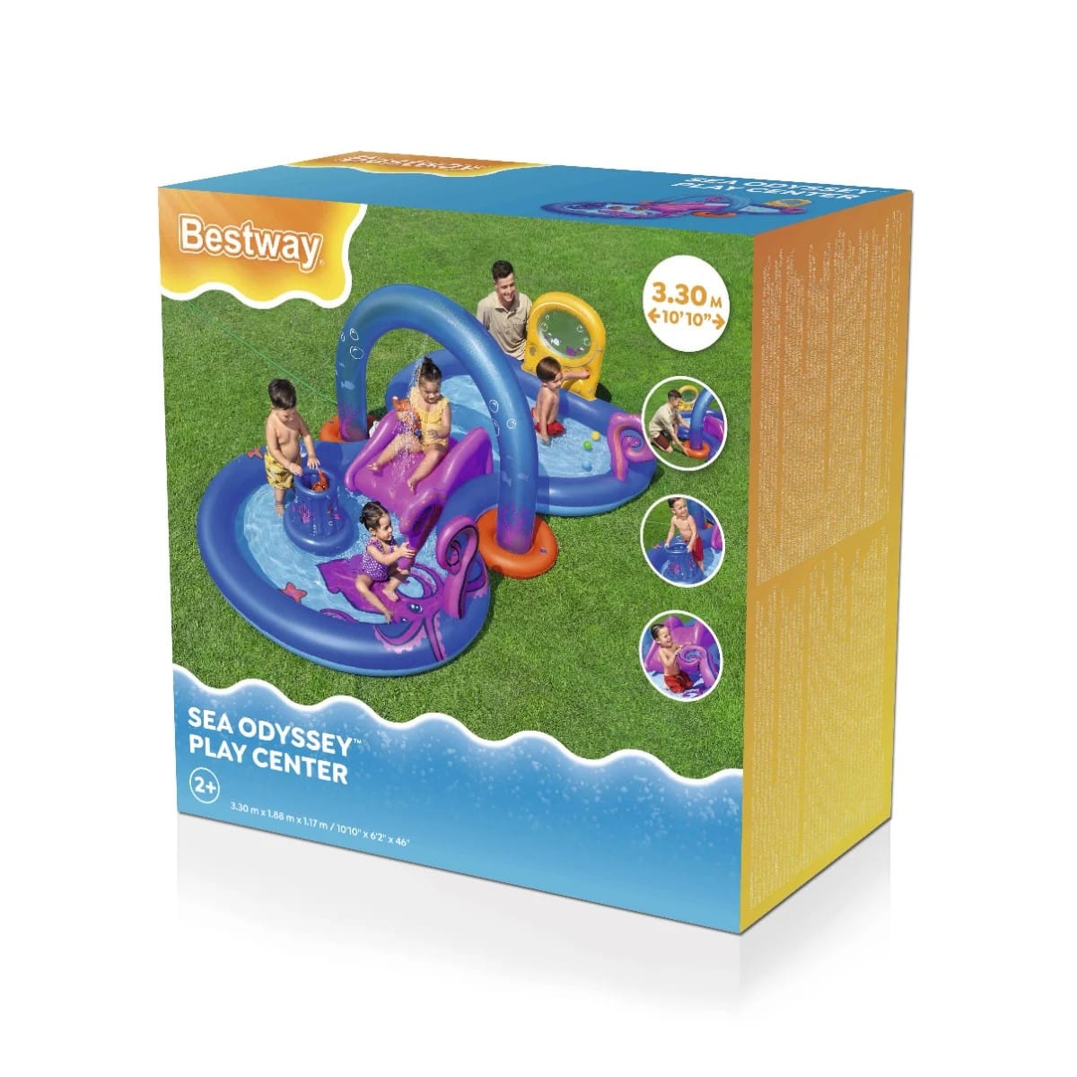 בריכת פעילות לילדים אוקינוס | Sea Odyssey Play Centerּ | BESTWAY – תמונה 2